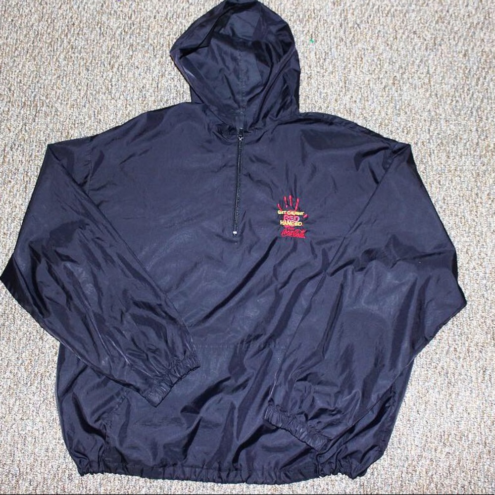 Vintage 90s Coca Cola Windbreaker